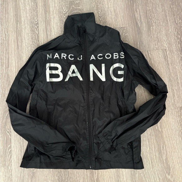 Marc Jacobs Black Windbreaker Jacket - Picture 1 of 3